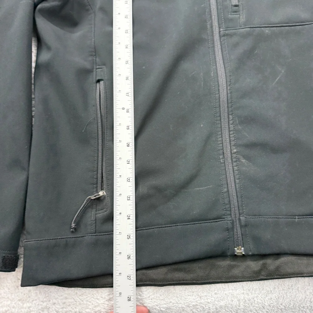The North Face Apex Bionic‎ Softshell Jacket Mens Medium Black Windproof Fleece